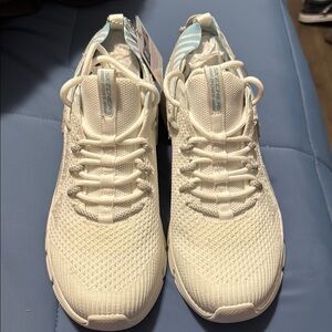 Skechers Women's White Athletic Shoes